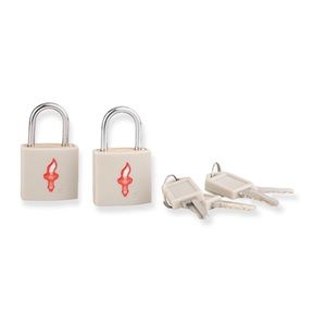 Safe Skies TSA Approved Luggage Locks and Keys 2 Pack